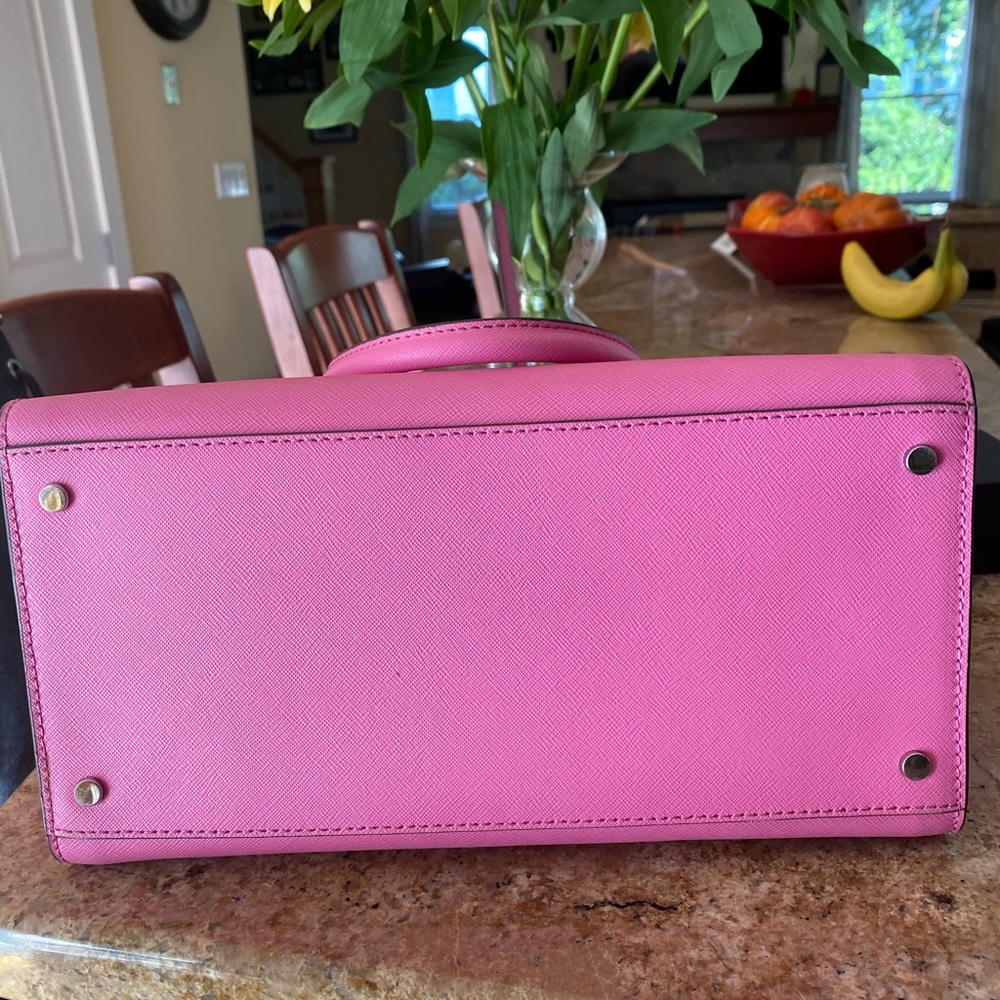 Kate Spade Medium Satchel Bag - Bright Pink - Picture 4 of 4